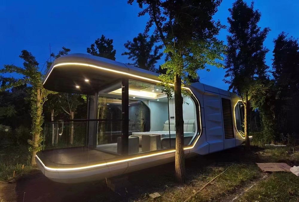 Modern Capsule House Modern Capsule House